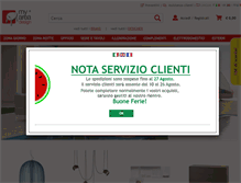 Tablet Screenshot of myareadesign.it